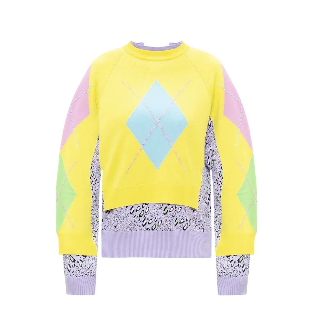 Versace Cotton Wool Cardigan 44 - Picture 3 of 11